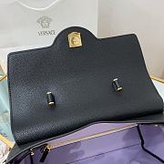 Versace Large La Medusa Handbag Black DBFI038 35x14x25cm - 2