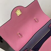 Versace Large La Medusa Handbag Pink DBFI038 35x14x25cm - 5