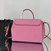 Versace Large La Medusa Handbag Pink DBFI038 35x14x25cm - 4
