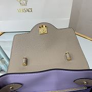 Versace Medium La Medusa Handbag Beige DBFI039 25x15x22cm - 4