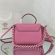 Versace Medium La Medusa Handbag Pink DBFI039 25x15x22cm - 5