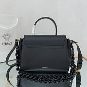 Versace Medium La Medusa Handbag Black DBFI039 25x15x22cm - 2
