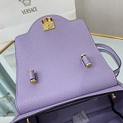 Versace Small La Medusa Handbag Lilac DBFI040 20x10x17cm - 3