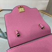 Versace Small La Medusa Handbag Pink DBFI040 20x10x17cm - 5