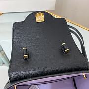 Versace Small La Medusa Handbag Black DBFI040 20x10x17cm - 6