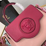 Versace Small La Medusa Handbag Pastel Pink DBFI040 20x10x17cm - 2