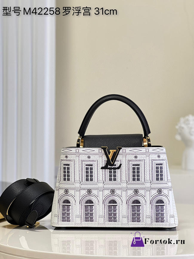 Louis Vuitton Capucines MM Architettura M59119 27x18x9cm - 1