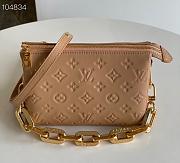 Louis Vuitton Coussin BB Monogram Leather Beige M59389 20x16x12cm - 2