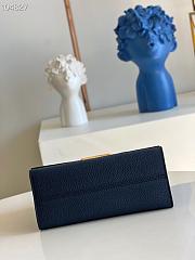 Louis Vuitton Twist One Handle PM Taurillon Leather Blue Marine M58793 17x25x11cm - 3