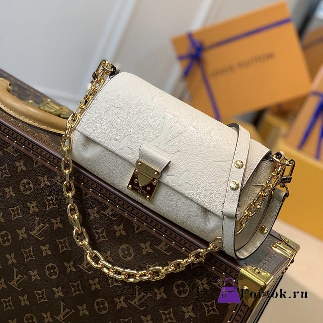 Louis Vuitton Favorite White M45836 24x14x9cm - 1