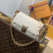 Louis Vuitton Favorite White M45836 24x14x9cm - 1
