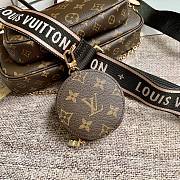 Louis Vuitton Multi Pochette Accessoires Monogram Black Strap M44823 25x13cm - 2