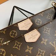 Louis Vuitton Multi Pochette Accessoires Monogram Black Strap M44823 25x13cm - 4