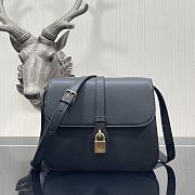 Celine Medium Tabou Smooth Leather Black 196583DK1 22x16x7cm - 1