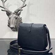 Celine Medium Tabou Smooth Leather Black 196583DK1 22x16x7cm - 2