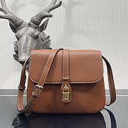 Celine Medium Tabou Smooth Leather Tan 196583DK1  22x16x7cm - 1