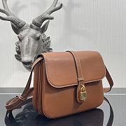 Celine Medium Tabou Smooth Leather Tan 196583DK1  22x16x7cm - 2