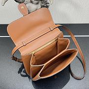 Celine Medium Tabou Smooth Leather Tan 196583DK1  22x16x7cm - 5