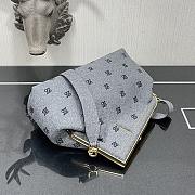 Fendi Medium First Flannel Gray 8BP127 32.5x15x23.5cm - 4