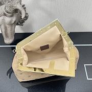 Fendi Medium First Flannel Beige 8BP127 32.5x15x23.5cm - 6