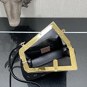 Fendi Small First Flannel Black 8BP129ABVE 26x9.5x18cm - 6