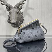Fendi Small First Flannel Gray 8BP129ABVE 26x9.5x18cm - 4
