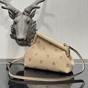 Fendi Small First Flannel Beige 8BP129ABVE 26x9.5x18cm - 5