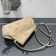 Fendi Small First Flannel Beige 8BP129ABVE 26x9.5x18cm - 3