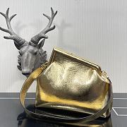 Fendi Medium First Golden Leather 8BP127 32.5x15x23.5cm - 2