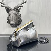 Fendi Small First Silver Leather 8BP129ABVE 26x9.5x18cm - 6