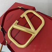 Valentino Supervee Leather Handbag Red WW2B0J74ZXL 20x19x12cm - 3