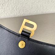Balenciaga Hourglass Wallet On Chain Black 6560501 19x12x5cm - 6