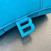 Balenciaga Hourglass Wallet On Chain Blue 6560501 19x12x5cm - 5