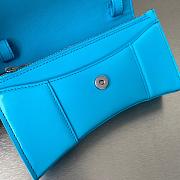 Balenciaga Hourglass Wallet On Chain Blue 6560501 19x12x5cm - 2