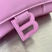 Balenciaga Hourglass Wallet On Chain Pink 6560501 19x12x5cm - 6