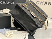 Chanel Large Shopping Bag Grained Leather Black AS2360 23x35.5x9.5cm - 3