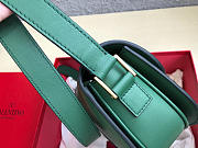 Valentino Garavani Supervee Crossbody Bag Leather Green WB0G09ZXL 26.5x9x15cm - 5