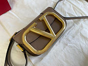 Valentino Small Supervee Crossbody Bag Beige XW2B0G45ZXL 18x7.5x12.5cm - 4