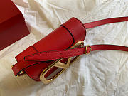 Valentino Small Supervee Crossbody Bag Red XW2B0G45ZXL 18x7.5x12.5cm - 5