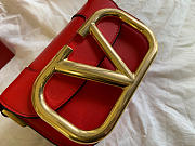 Valentino Small Supervee Crossbody Bag Red XW2B0G45ZXL 18x7.5x12.5cm - 3