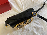 Valentino Small Supervee Crossbody Bag Black XW2B0G45ZXL 18x7.5x12.5cm - 2