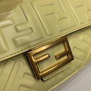 Fendi Baguette Nappa Leather Lime 8BR600 26x5x15cm - 4