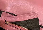 Fendi Baguette Nappa Leather Pink 8BR600 26x5x15cm - 4