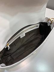 Fendi Baguette Nappa Leather White 8BR600 26x5x15cm - 6