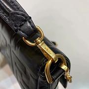 Fendi Baguette Nappa Leather Black 8BR600 26x5x15cm - 6