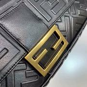 Fendi Baguette Nappa Leather Black 8BR600 26x5x15cm - 3