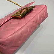 Fendi Small Nappla Leather Pink 8BS017 18x4x11cm - 6