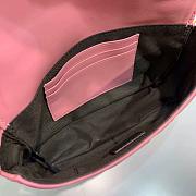 Fendi Small Nappla Leather Pink 8BS017 18x4x11cm - 2
