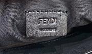 Fendi Small Nappla Leather Black 8BS017 18x4x11cm - 5