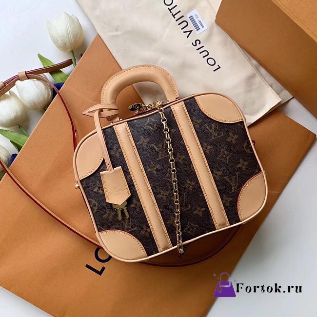 Louis Vuitton Monogram Canvas Valisette PM Bag M44581 25x20x10cm - 1